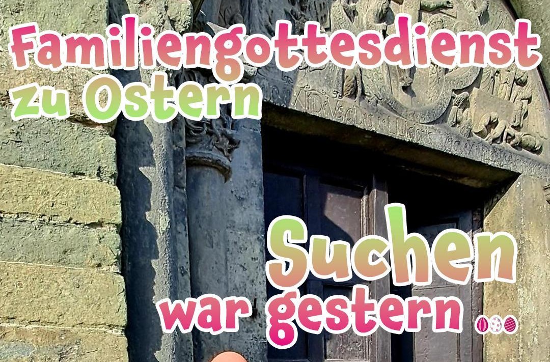 Familiengottesdienst unter dem Motto